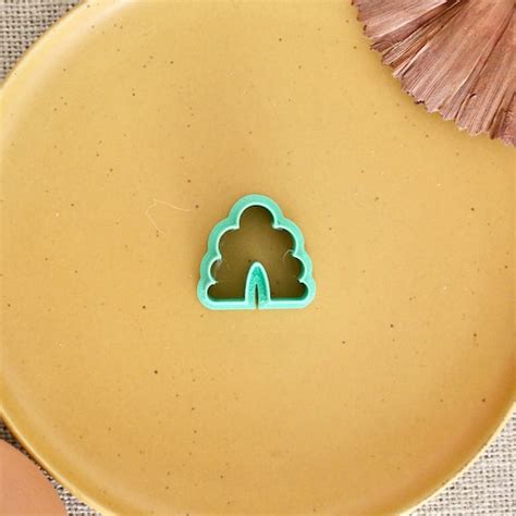 Wavy High Arch Shape Polymer Clay Earring Cutter Cookie Etsy