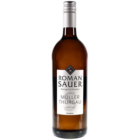 Roman Sauer 2023 Müller Thurgau halbtrocken 1 0 L