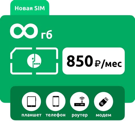Безлимитные тарифы для интернета - купить сим карты с доставкой по России