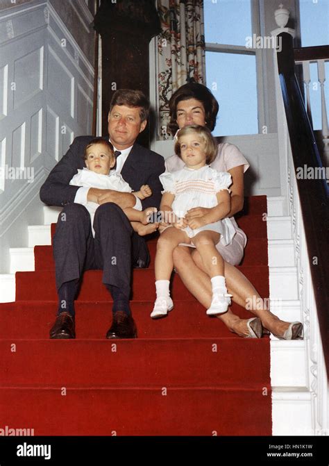 Jacqueline Kennedy Children Caroline Kennedy Fotos Und Bildmaterial