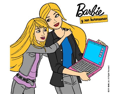 Dibujos De Barbie Y Sus Hermanas Para Colorear Dibujos Net