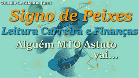 Oráculo de Atlantis Tarot Signo de Peixes Leitura Carreira e