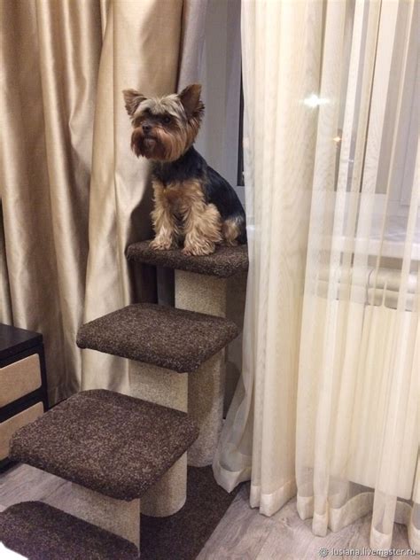 Лесенка для кошки и собаки до окна. 2в1 когтеточка и лесенка. Купить на ...