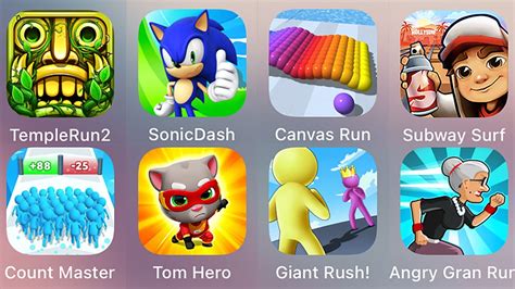 Count Master 3D Subway Surf Tom Gold Run Giant Rush Temple Run 2 Minion