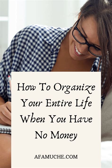 How To Easily Organize Your Life And Take Charge Of Your Growth Life