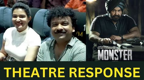 Monster Movie Review Theatre Response Mohanlal Vyshakh Honey Rose