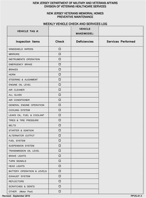 Free Vehicle Maintenance Log Service Sheet Templates For Excel Word