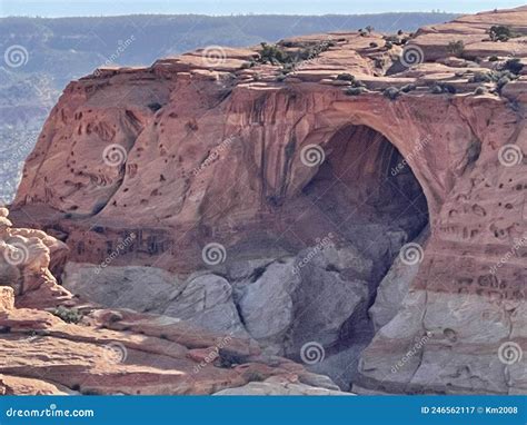 Capitol Reef National Park Cassidy Arch Stock Image Image Of Street Canyon 246562117