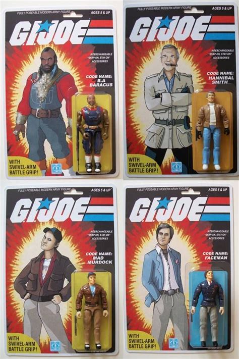 Gi Joe The A Team I Love It When A Plan Comes Together Gi Joe Old