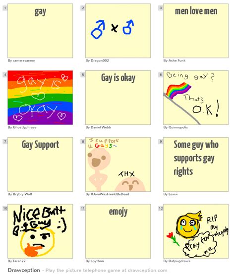 Gay Drawception