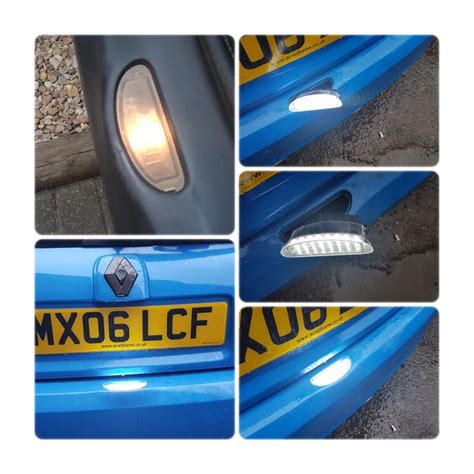 Pack module LED plaque arrière Renault Clio 2 Twingo France Xenon