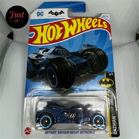Jual Hotwheels Hot Wheels BATMAN ARKHAM KNIGHT BATMOBILE Blue Biru Mattel Mainan Mobil Toy Car