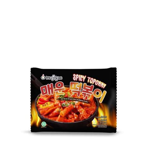 Mujigae Spicy Topokki 195 Gram Akasha Shop