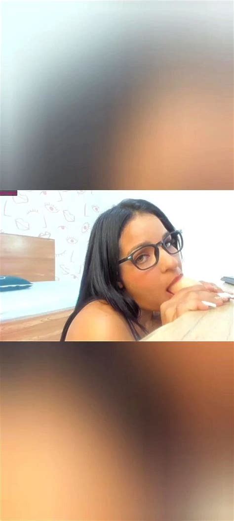 Mira Throated Dildo Braces Glasses Porn SpankBang