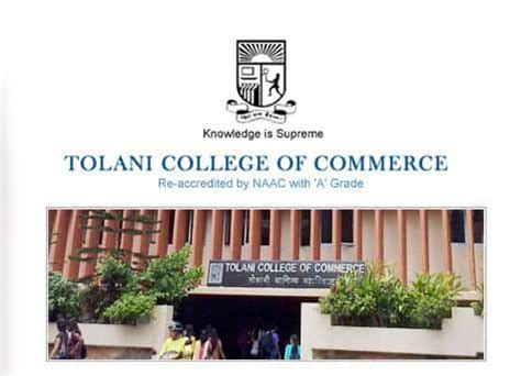 tolani college  commerce mumbai courses offered list