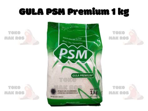 PSM Gula Pasir Kristal Putih Premium 1000 G Lazada Indonesia