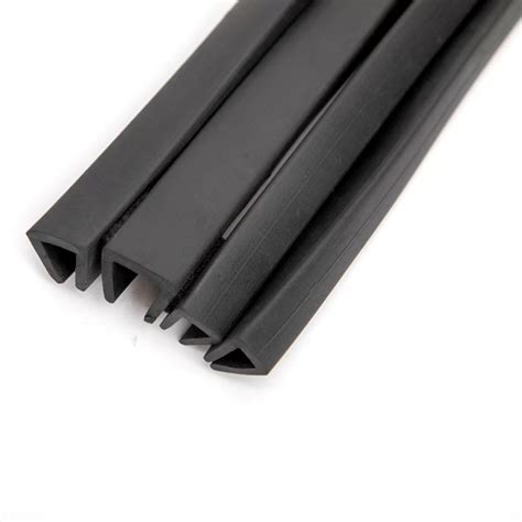 Extruded U Shaped Rubber Channel Edge Epdm Strip For Panel China