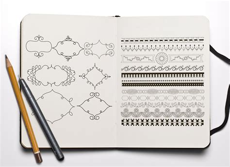 frames borders  behance