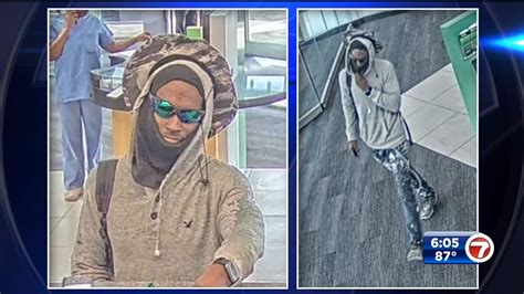 Police Searching For Bank Robber In Fort Lauderdale Wsvn 7news