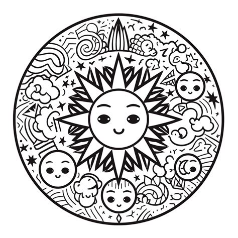 Summertime Coloring Page Coloring Page
