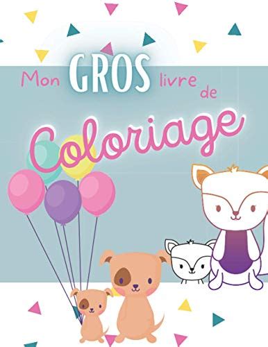 Mon Gros Livre De Coloriage Partir De Ans Animaux Simples Et