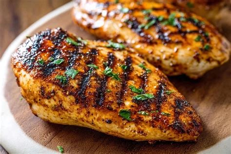 juicy grilled chicken breast