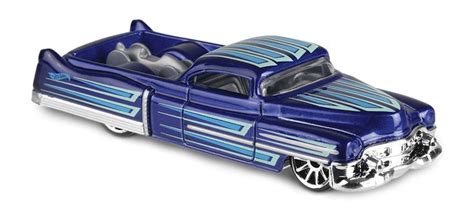 Custom 53 Cadillac In Blue ROD SQUAD Car Collector Hot Wheels Hot Wheels Custom Hot