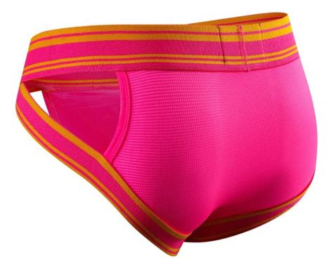 Bikini Brief Trusa Underwear Neon Pink Cod Jm Xshopmen