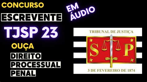 Direito Processual penal em áudio Formato MP3 para Concurso