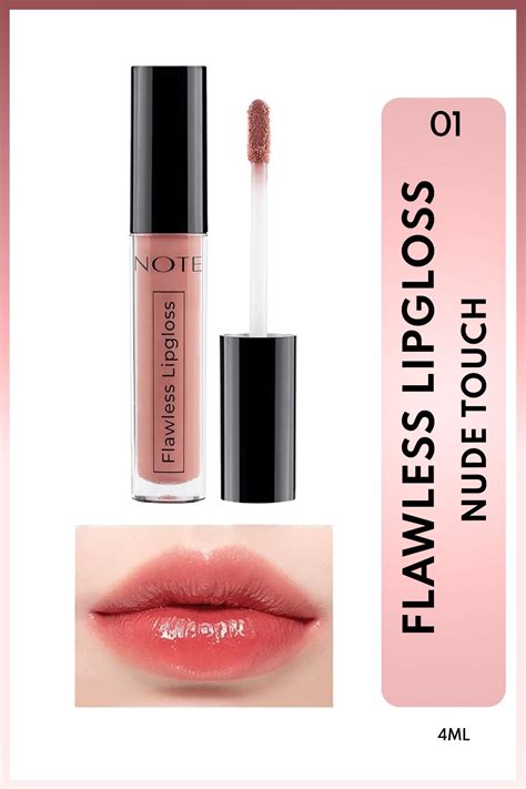 Note Cosmetics Flawless Lipgloss Nemlendirici Dudak Parlatıcısı 01 Nude Touch Nude Fiyatı