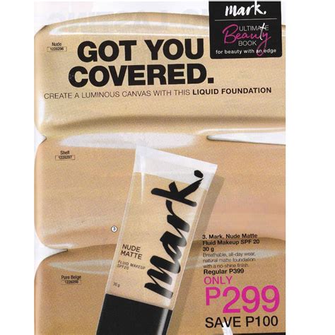AVON Mark Nude Matte Fluid Makeup SPF20 30g Beauty Personal Care
