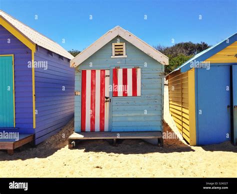 Beach Huts Australia Hi Res Stock Photography And Images Alamy