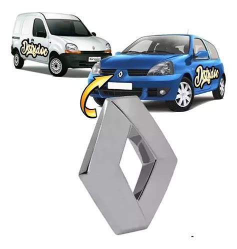 Emblema Insignia Frente Renault Clio Mio Kangoo Original Distridoc