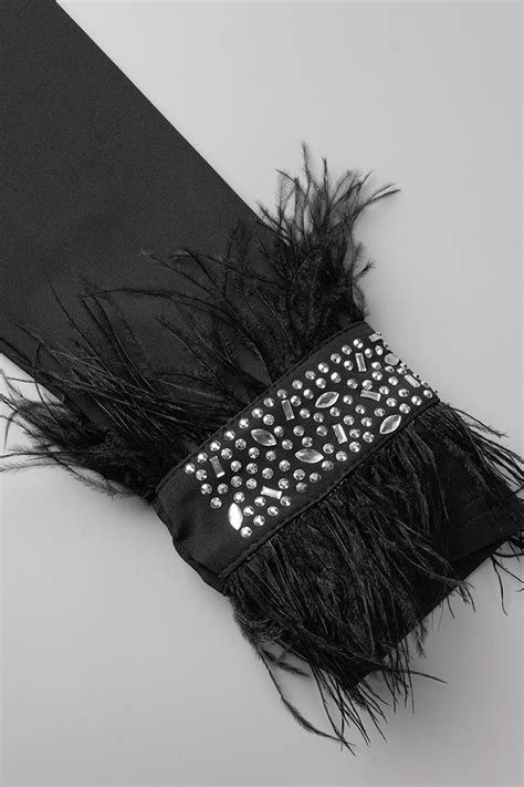 Wholesale Black Sexy Hot Drilling Patchwork Hot Drill O Neck Sheath Dresses K66477 2 Online