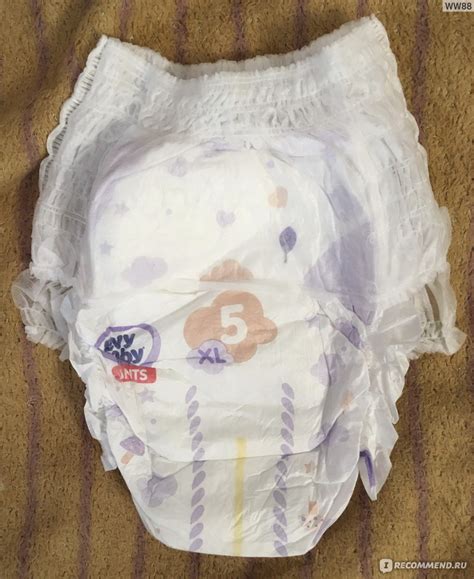 Подгузники-трусики Evy Baby XL - «Подгузники-Трусики Evy Baby» | отзывы