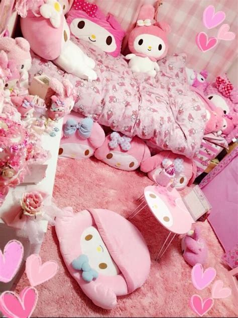 My Melody Habitación Kawaii U0 Kawaii Room Hello Kitty Bedroom Kawaii Bedroom