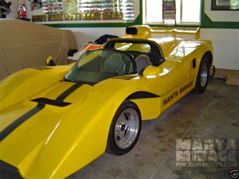 Yellow Manta 1 Fiberglass Kit Car And Handcrafted Vehicle History