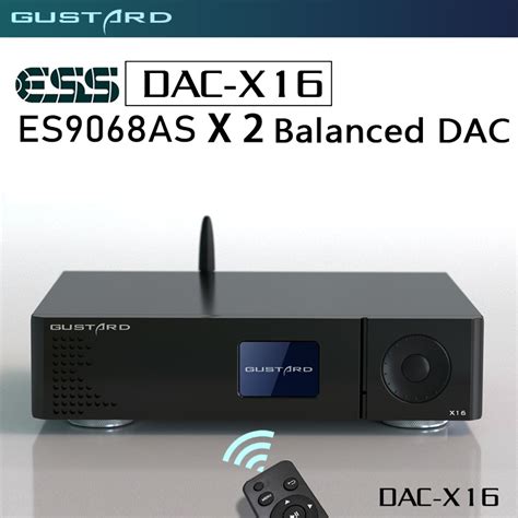 Group Buy - Gustard DAC-X16 new ESS ES9068AS DAC with built-in hardware ...