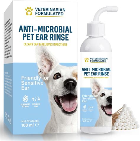 WERPOWER Dog-Ear-Cleaner-Dog-Ear-Drops for Infection Antibiotics, Cat