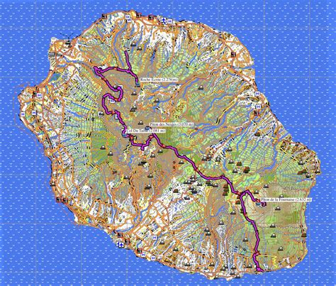 Réunion 2019: The route and tips for hikers - Lustwandler