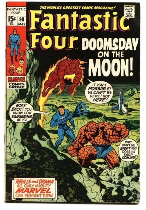 Fantastic Four Comic Book Jack Kirby Marvel Vg Fn Comic