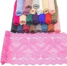 China High Quality Jacquard Elastic Lace For Lingerie Underwear Wedding Manufacturers And