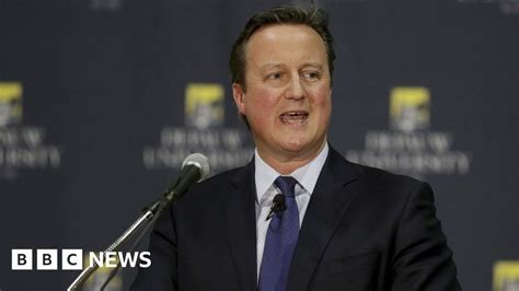 Cameron Defends Decision To Call Brexit Referendum Bbc News