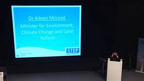 Step Conference 2015 Keynote Speech Aileen Mcleod Minister For