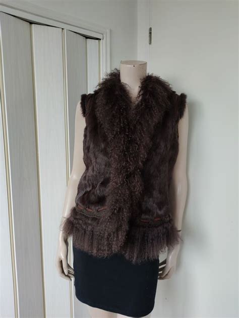 Artisan Furrier Fourrure Mongole Rex Chinchilla Gilet Catawiki