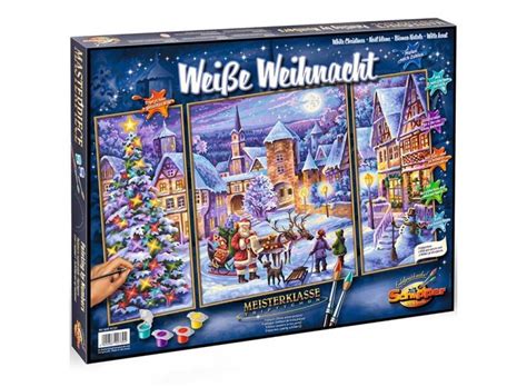 Картина по номерам «Белое Рождество» 9260730 Schipper (Шиппер) 2 шт ...