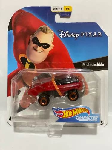 Hot Wheels Mr Incredible Character Cars Disney Pixar Env O Gratis