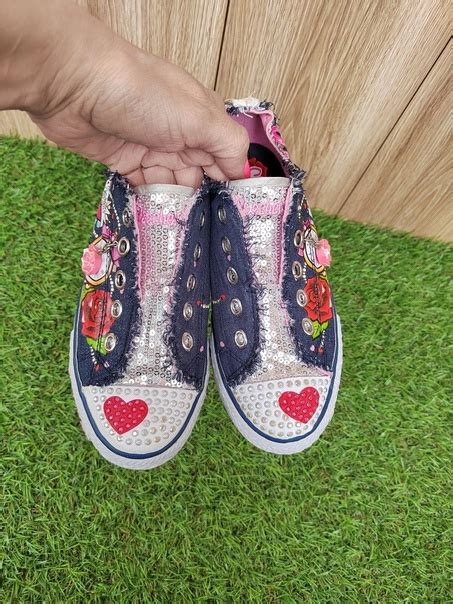 Кеды/слипоны Skechers на девочку. 32 размер, по стельке 20,5 см ...