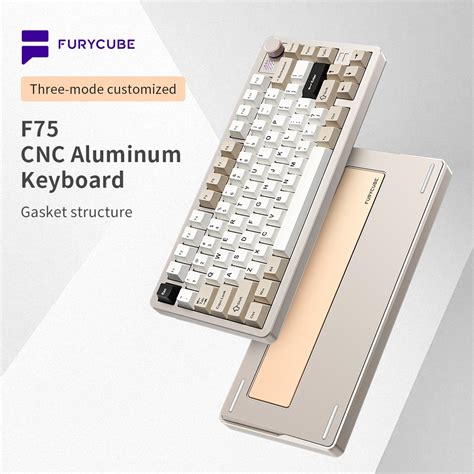 Furycube F Mechanical Keyboard Rgb Mode Wired Bluetooth G Gasket Structure Hot Swap Gaming