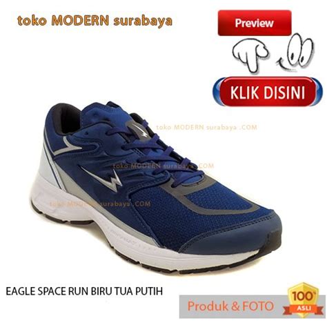 Jual Sepatu Pria Olahraga Running Sneakers EAGLE SPACE RUN Di Lapak